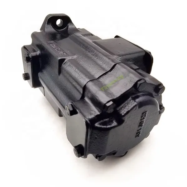 T6CC Industrial Hydraulic Vane Oil Pump T6CC-010003-1R00C100 Fixed Displacement Double Vane Pump With Keyed Shaft T6 Rotation:CW photo-3