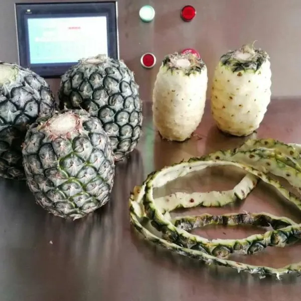 Automatic Pineapple Jackfruit Peeler Peeling Coring Slicing Cutting Processing Separating Machine photo-4