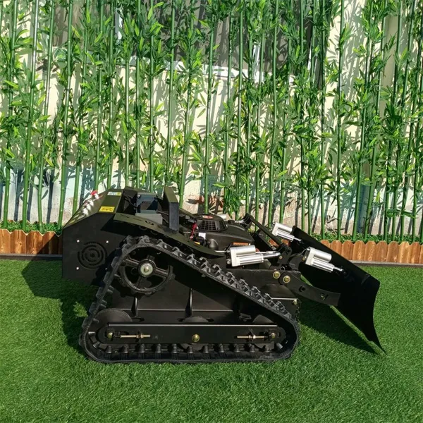 VIGORUN VTLM600 Industrial Grade Petrol Engine Steel Chassis Self Propelled High Torque Remote Control Brush Cutter photo-4
