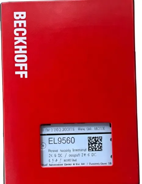BECKHOFF EL9560 EtherCAT Power Supply Terminal 24V DC to 24V DC Isolated Output Module Original New photo-5