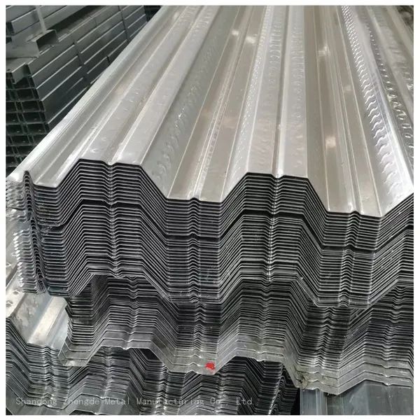 Galvanized Profiled Steel Roofing Panels Are Suitable for On-site Cast-in-place Concrete Slabs. photo-2