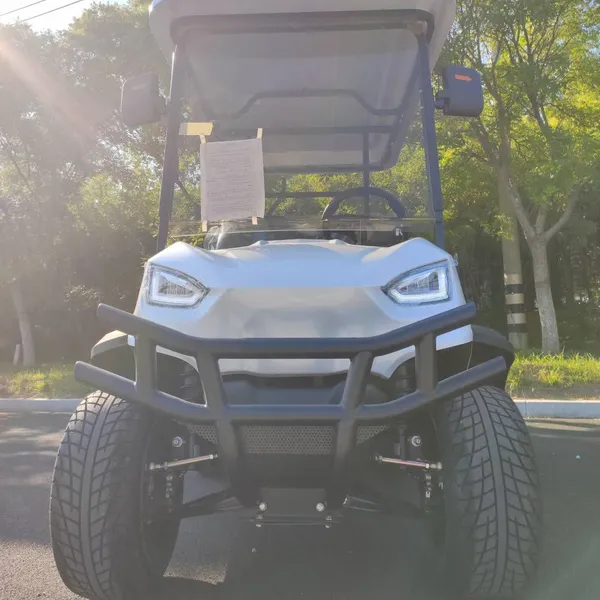New Model b Electric Four-wheel Golf Cart, Electric Sightseeing Vehicle, Shuttle Bus, Customizable at Will, Source Factory for Export and Foreign Trade photo-4