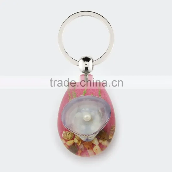 2016 New Hot-selling Shell Keychain for Promotion Gift With Real Sealife photo-2