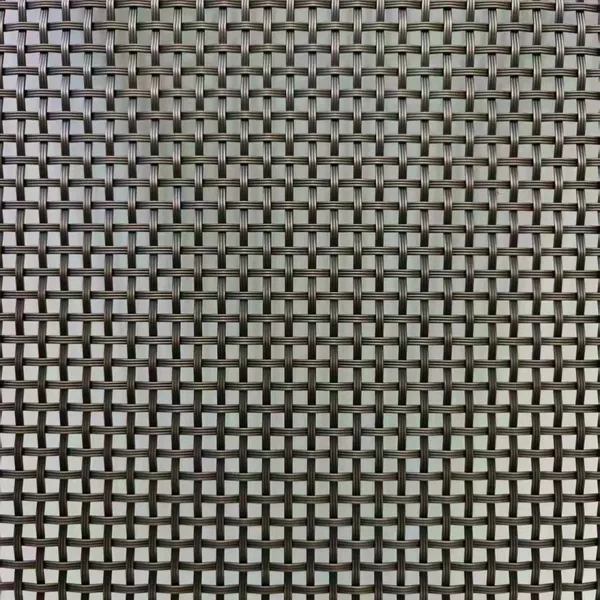 Embossed Net for Architectural Facade, 304 Stainless Steel, 1.0mm Thick, 10mm x 10mm Mesh, 2m x 20m photo-4