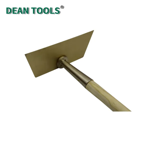 Non-Sparking Hoe With Handle,Long Handle Design,Comfortable Grip,Explosion Proof photo-3