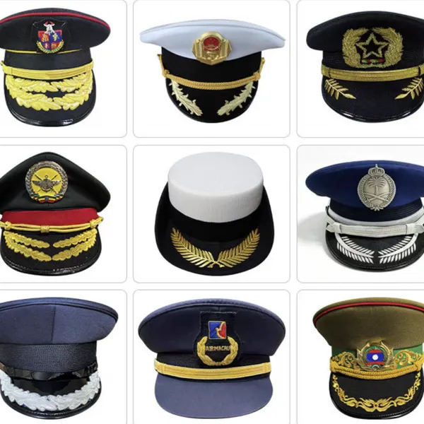 Security Guard Peaked Cap for Uniformed Patrol and Access Control at Commercial Buildings