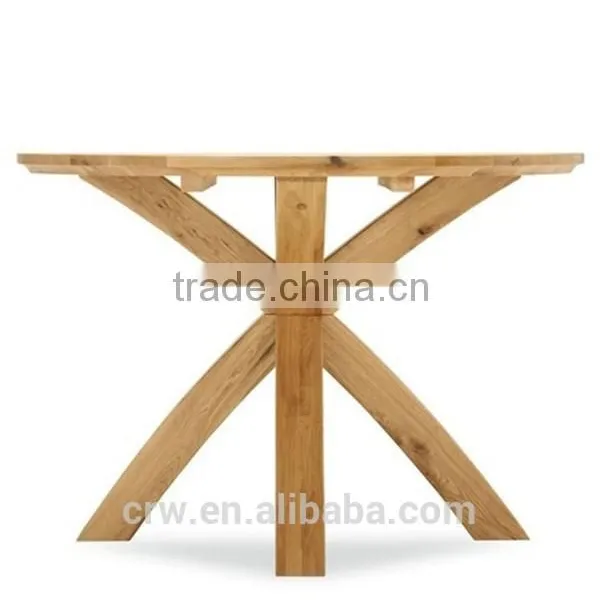DT-4091 Top Quality Solid Wood Round Dining Table photo-2