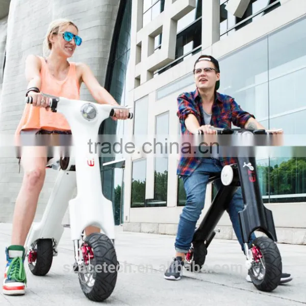 CE Approved 350W / 500W Motor ET Fashion Foldable Electric Bicycle photo-2