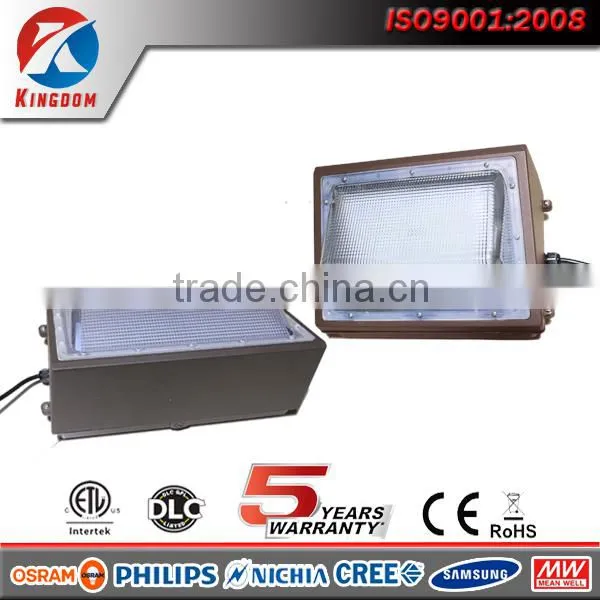 IP65 DLC ETL CE RoHS Daylight 150w 120w 80w 60w Commercial Led Wall Pack photo-5