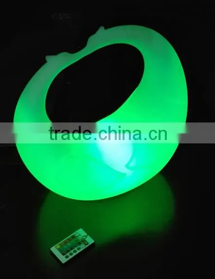 Rotational PE Plastic Crafts With LED Light and Remote Control YXF-4541 photo-2