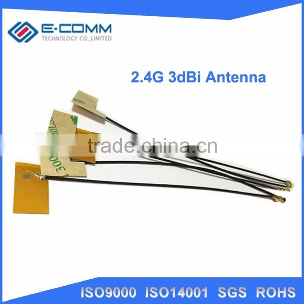 PCB Materials FR4 PCB Antenna 2.4G WIFI PCB Patch Antenna With IPEX Connector 1.13 Cable photo-2