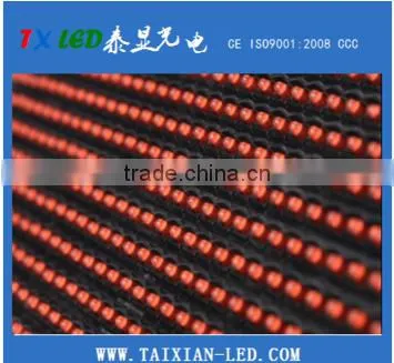 P10 Red Semi-outdoor Running Text LED Panel P10 Semi-outdoor White/blue/red/ Green Single Color Led Display Module photo-2