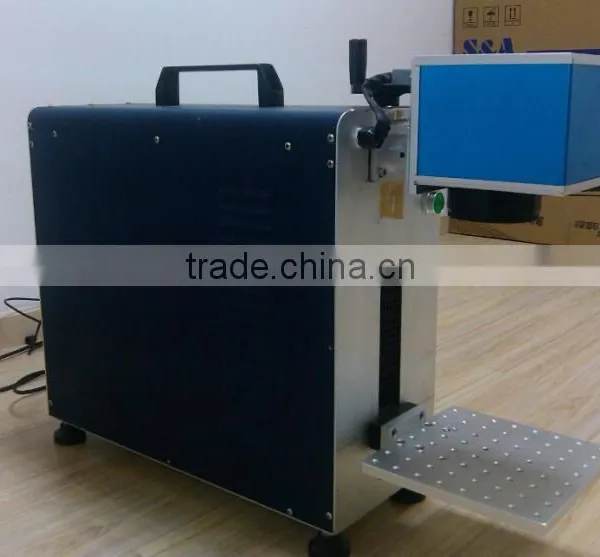 Poratable Optical Fiber Laser Marking Machine 10W(Compatible for Metal,PVC,keyboard so Ect) photo-2