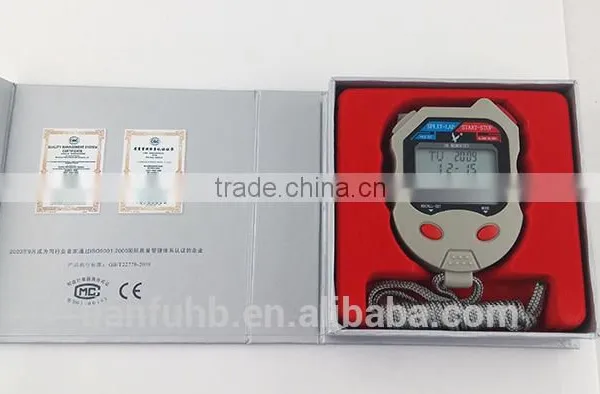 Professional Multi-function Three-row Stopwatch With High Quality photo-6
