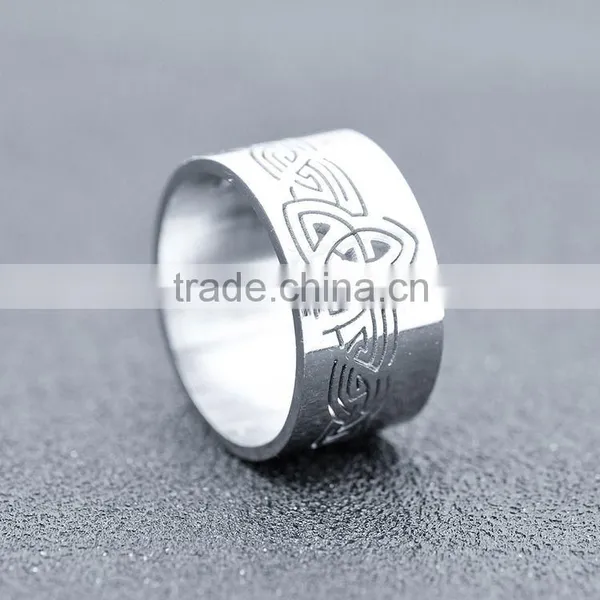 Top Quality Ring for Men New Arrival Male Stainless Steel Totem Meaningful Ring photo-2