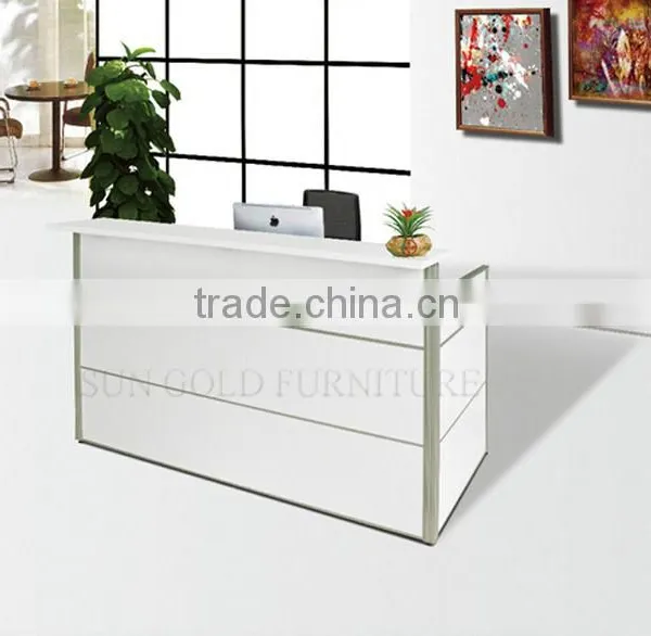 Good Quality Wooden Reception Counter Table Design Reception Desks for Sale (SZ-RTB029) photo-4