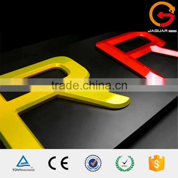 Manufacture Supply Custom Design 3d Acrylic Metal Letter Outdoor Decorative photo-4
