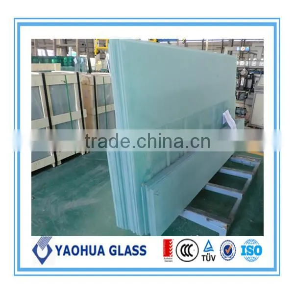 12mm Thick Toughened Glass for Door/sandblasted Glass for Shower Door photo-3