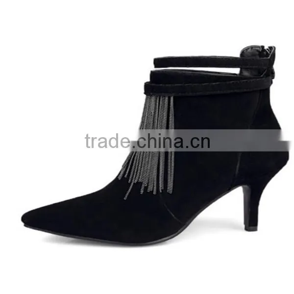 no Lace Boots High Heel Boot European Boots Sale photo-3