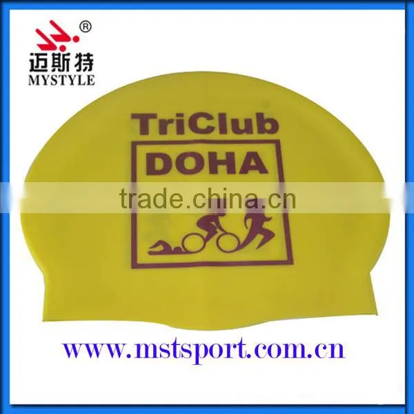 Eco-friendly Silicone Novelty Swimming Cap photo-3