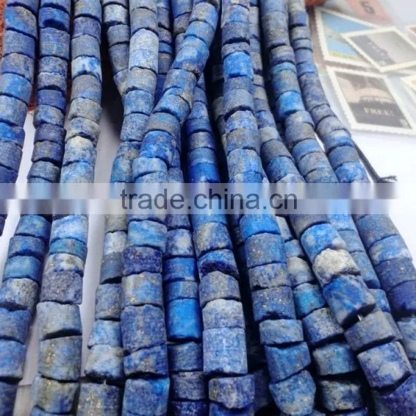 We Have A,AA,AAA and Natural Lapis Center Drilled Rough Coin Beads , Loose Semi Lapis Rough Coins photo-4