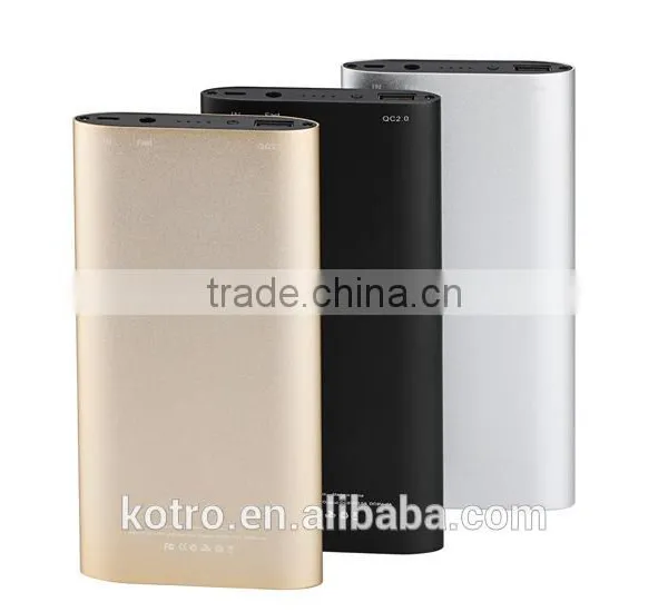Aluminum Shell 6000mAh Fast Charging QC2.0 Power Bank photo-2