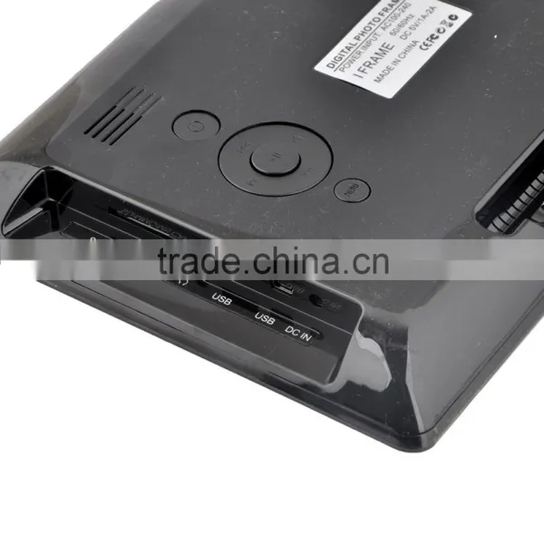 Shenzhen Cheap 8 Inch Digital Picture Frames With Clock, USB Port and SD Card Slot photo-3