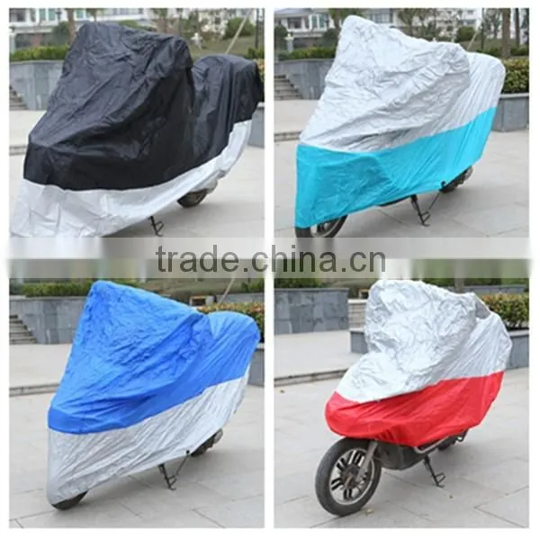 Motorbike Cover 190T Polyester Taffeta Material PU Coated