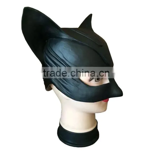 Halloween Women Cosplay Party Mask Catwoman Latex Mask Rubber Mask Halloween Props photo-2