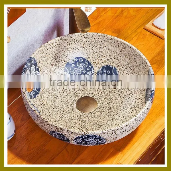 2016 Latest Product Ceramic Bathroom Art Basin Sinks BHM -4016 for Home Decor