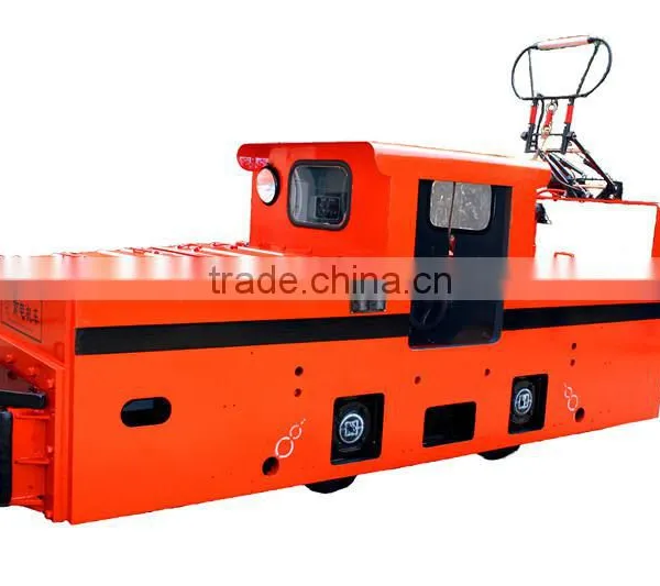7tons Variable Frequency Overhead Line Electric Locomotive , Underground Mine Locomotive, China Manufacture Mine Locomotive