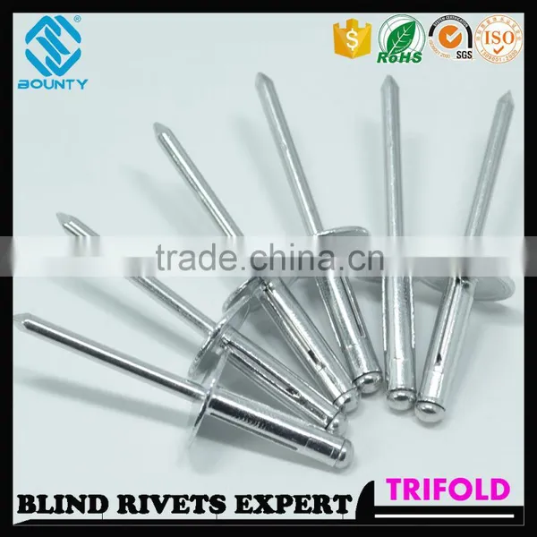HIGH QUALITY FACTORY ALUMINUM TRIFOLD RIVETS FOR GLASS CURTAIN WALL photo-4