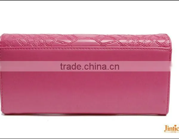 Women's Trifold PU Purse / Ladies Envelope Wallet photo-3