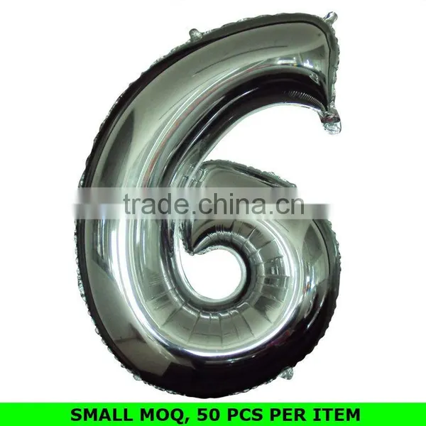 Wholesale 18" /32" /42" Helium Foil Number Party Balloon photo-4