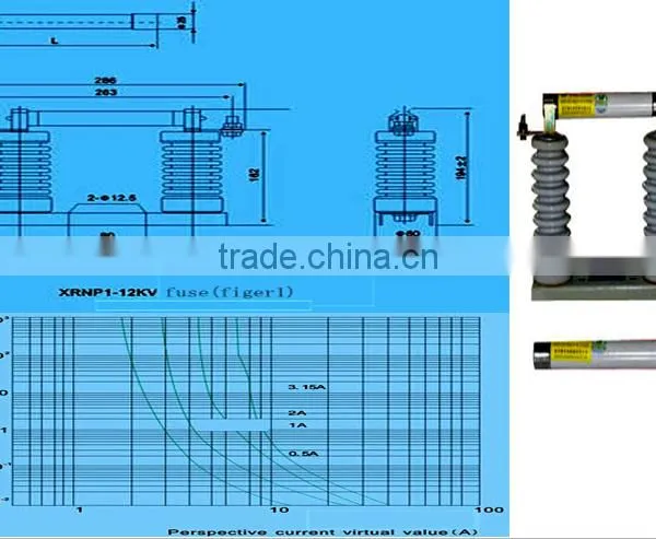 High Voltage Fuse Types XRNP for Transformer Protection photo-3