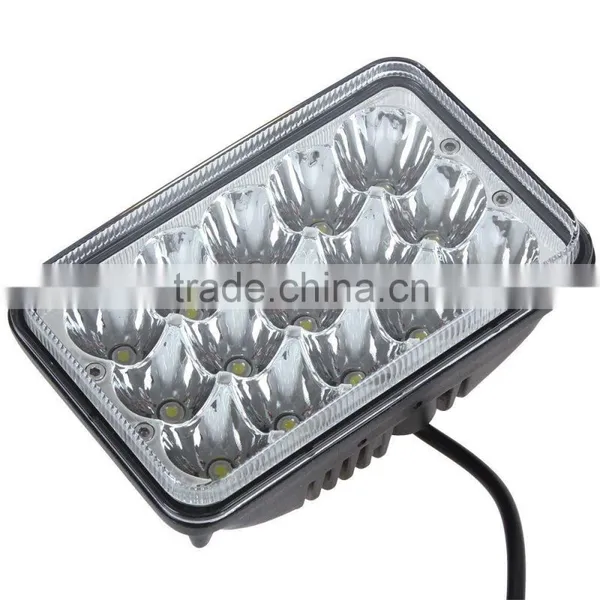 Rectangular 4x6 Inch LED Sealed Beam Headlight Bulb Replace HID Projector Lens Fit For Trucks Peterbilt Kenworth FREIGHTLINER Quality Choice photo-3