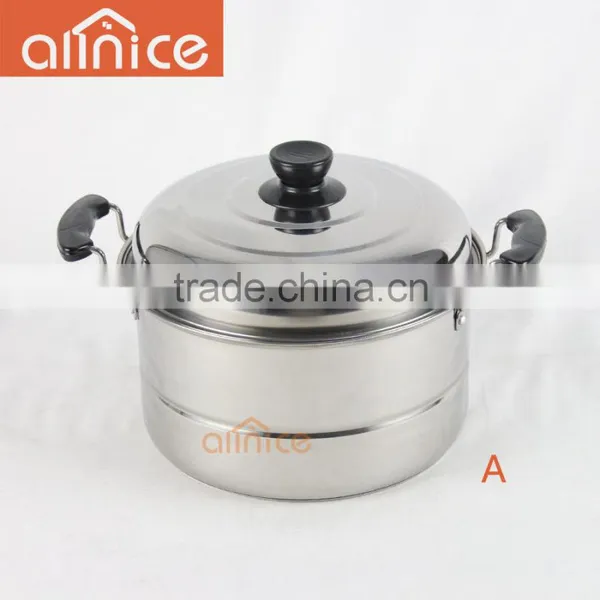Kitchen Implements Multifunctional Stainless Steel Cookware Steamer Pots photo-4