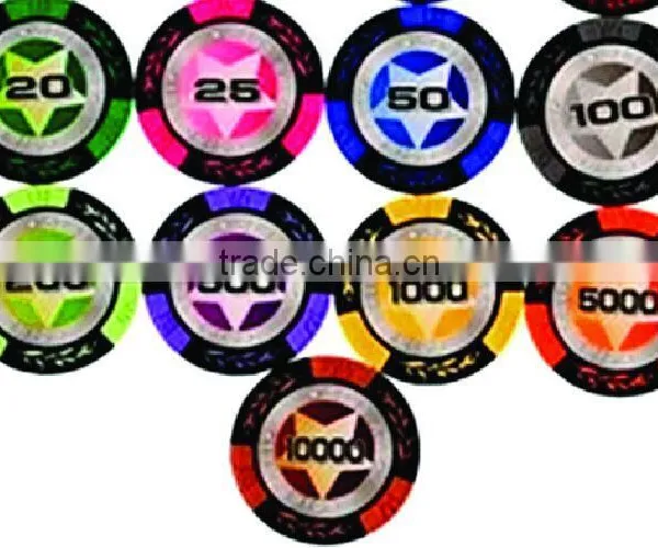 New Design Clay Casino Tokens For Poker Games photo-2