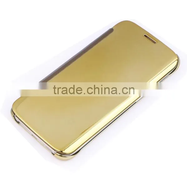 High Quality Make Up Case With Llight True Mirror,Flip Mirror Case For Iphone 6 photo-2