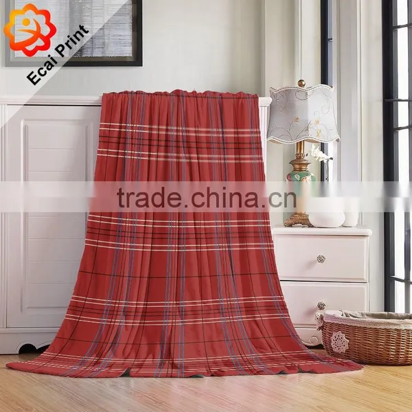 Retail High Quality Queen Size Printing Heat Transfer Printed Fleece Blanket photo-2