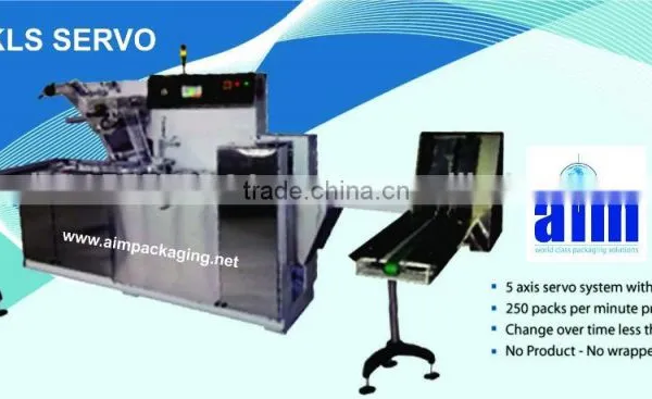 AUTOMATIC TOILET SOAP FLOW WRAP MACHINE