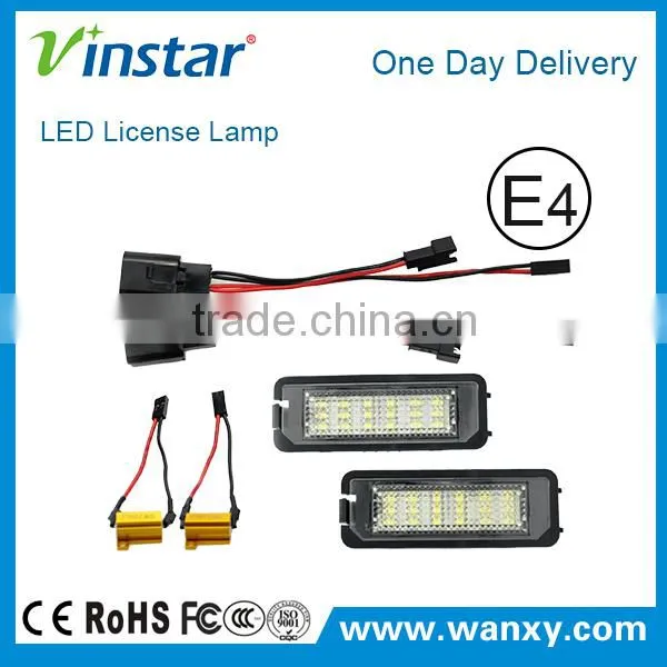 Car LED Lights for Golf7 LED License Plate Lights