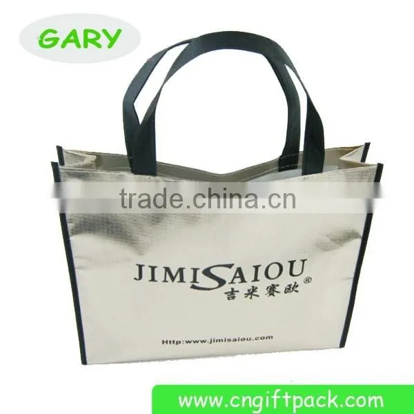 Metallic Non Woven Bag Big Size Shopping Bag Gold photo-4