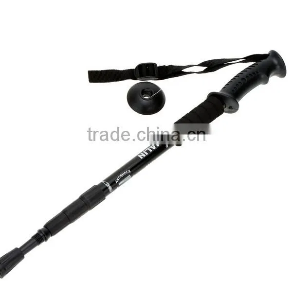 A-OK Hot Sale "T" Walking Cane Trekking Pole Telescope Hiking Stick Mountaineering Climb Ultralight Nordic Walking Stick Quality Choice photo-5