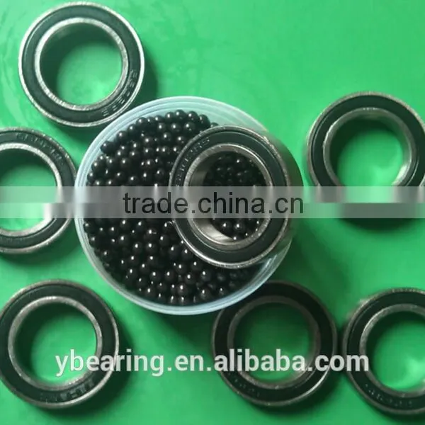Deep Goove Ball Type Bicycle Hybrid Ceramic SI3N4 61802 2RS Bearing