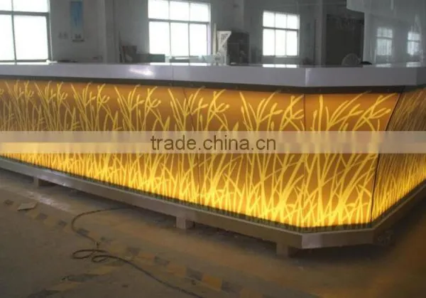 Commercial Bar Table, Luxury LED Bar Counters for Wine Club photo-4