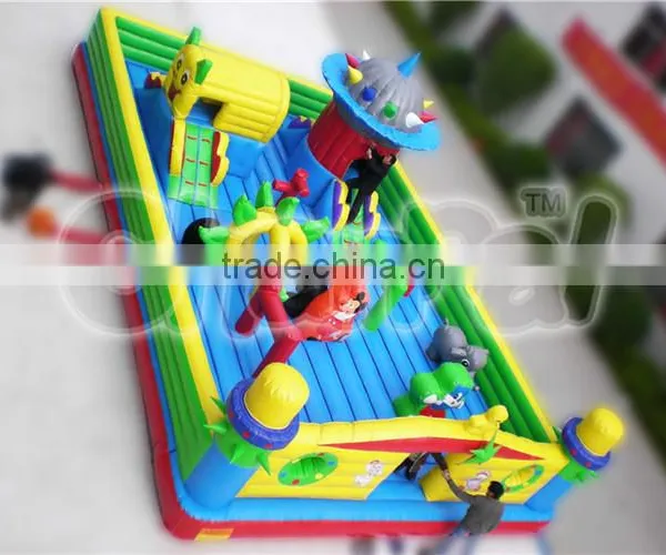 Hot Selling Commercial Inflatable Obstacle Course, Inflatable Castle Playground Amusement Park Quality Choice photo-3