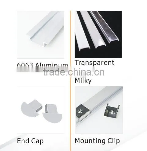2016 Anodized Led Profile for Led Stirp Light Corner Led Profile photo-4