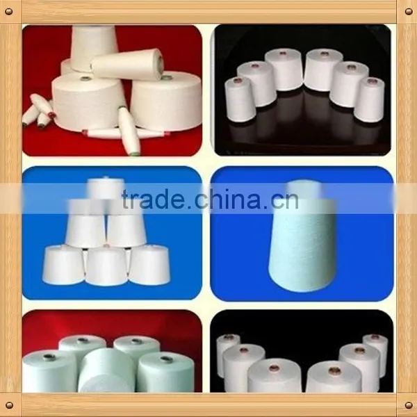 100% Polyester Spun Yarn 30s Factory In China
