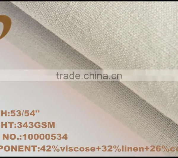 Customized Yarn Dyeing Linen Viscose Cotton Fabric With High Density and Double Layer Fabric photo-2